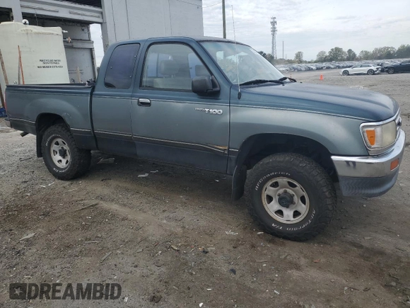 1995 Toyota T100 z VIN JT4VD22E9S0004095, wystawiony jako Copart lot #52683765 z przebiegiem 564 413 mil mil oraz Szkoda całkowita • Salvage title. Historia ofert i sprzedaży dostępna na DreamBid. Obrazek 4.