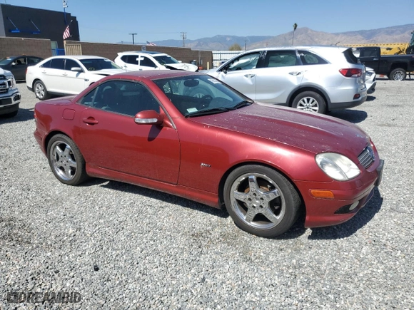 2002 Mercedes-Benz SLK-Class 3.2L with VIN WDBKK65F62F265927, listed as a Copart auction lot 49832295 with 64,490 mi miles and Clean Title. Bid and sale history available at carsss.com. Image 4.