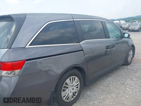 2014 Honda Odyssey LX z VIN 5FNRL5H27EB007683, wystawiony jako IAAI lot #42427304 z przebiegiem 325 359 mil mil oraz . Historia ofert i sprzedaży dostępna na DreamBid. Obrazek 6.