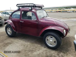 1971 Volkswagen Beetle with VIN 1112101750, listed as a Copart auction lot 54676293 with 850,328 mi miles and Salvage Title. Bid and sale history available at DreamBid. Image 4.