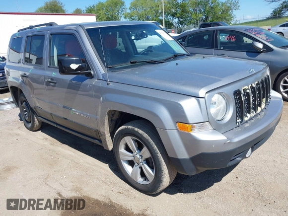 2016 Jeep Patriot Latitude with VIN 1C4NJPFA1GD612920, listed as a IAAI auction lot 42274901 with 187,559 mi miles and . Bid and sale history available at DreamBid. Image 1.