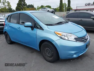 2014 Nissan Note SV with VIN 3N1CE2CPXEL429016, listed as a IAAI auction lot 42180624 with 96,008 mi miles and . Bid and sale history available at DreamBid. Image 1.