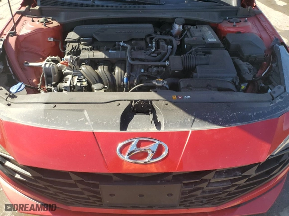 2021 Hyundai Elantra SE with VIN 5NPLL4AGXMH037895, listed as a Copart auction lot 43257865 with 84,421 mi miles and Non Repairable. Bid and sale history available at carsss.com. Image 11.