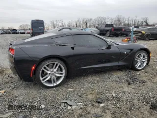 2018 Chevrolet Corvette 1LT with VIN 1G1YB2D79J5106511, listed as a Copart auction lot 83304154 with 36,496 mi miles and Salvage Title. Bid and sale history available at carsss.com. Image 3.