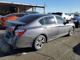 2014 Honda Accord Sedan LX with VIN 1HGCR2F36EA202599, listed as a Copart auction lot 47133785 with 117,966 mi miles and Salvage Title. Bid and sale history available at carsss.com. Image 3.