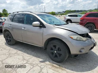 2010 Nissan Murano SL with VIN JN8AZ1MW2AW112980, listed as a Copart auction lot 62884874 with Not Provided miles and Salvage Title. Bid and sale history available at carsss.com. Image 4.