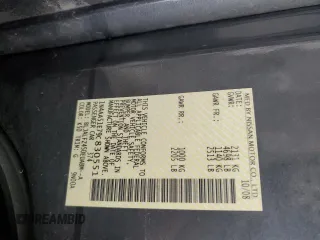 2009 Nissan Maxima SV with VIN 1N4AA51E79C830551, listed as a Copart auction lot 86304844 with 184,949 mi miles and Salvage Title. Bid and sale history available at DreamBid. Image 12.