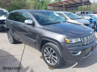 2017 Jeep Grand Cherokee Overland with VIN 1C4RJECG1HC614740, listed as a IAAI auction lot 41912523 with 177,353 mi miles. Bid and sale history available at carsss.com. Image 1.