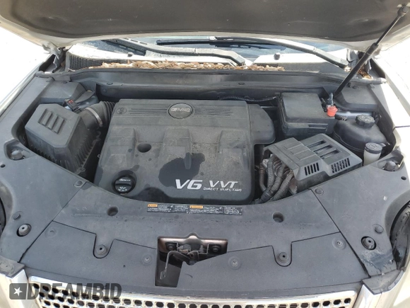2013 GMC Terrain Denali with VIN 2GKFLYE34D6254041, listed as a Copart auction lot 48108095 with 152,549 mi miles and Salvage Title. Bid and sale history available at DreamBid. Image 12.
