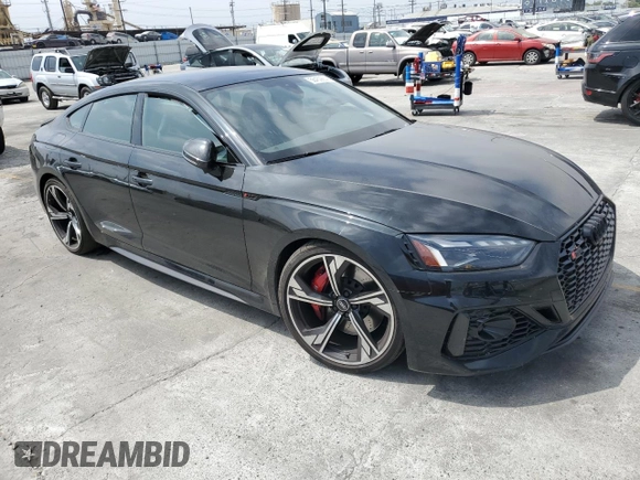 2021 Audi RS 5 Sportback z VIN WUAAWCF53MA904838, wystawiony jako Copart lot #56450664 z przebiegiem 46 020 mil mil oraz Szkoda całkowita • Salvage title. Historia ofert i sprzedaży dostępna na DreamBid. Obrazek 4.