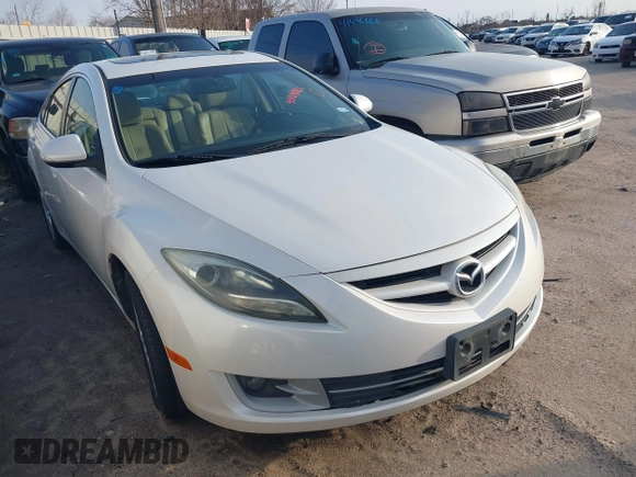 2012 Mazda 6 i Touring Plus with VIN 1YVHZ8EH7C5M17123, listed as a IAAI auction lot 41529821 with 191,704 mi miles and . Bid and sale history available at carsss.com. Image 1.