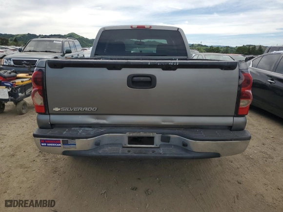 2006 Chevrolet Silverado 1500 LS with VIN 1GCEC19V86Z299887, listed as a Copart auction lot 52763435 with 434,028 mi miles and Clean Title. Bid and sale history available at carsss.com. Image 6.