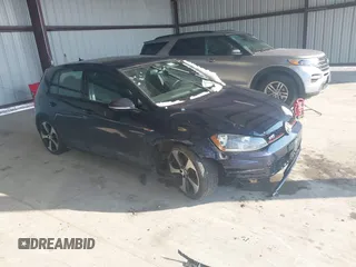 2016 Volkswagen Golf GTI SE with VIN 3VW5T7AU6GM036738, listed as a IAAI auction lot 41404994 with 176,048 mi miles. Bid and sale history available at carsss.com. Image 1.