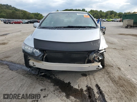 2011 Honda Civic Cpe LX with VIN 2HGFG1B64BH511627, listed as a Copart auction lot 72590674 with 196,634 mi miles and Salvage Title. Bid and sale history available at carsss.com. Image 5.