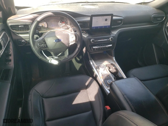 2020 Ford Explorer XLT with VIN 1FMSK8DH8LGC29454, listed as a Copart auction lot 44916885 with 58,141 mi miles and Salvage Title. Bid and sale history available at carsss.com. Image 8.