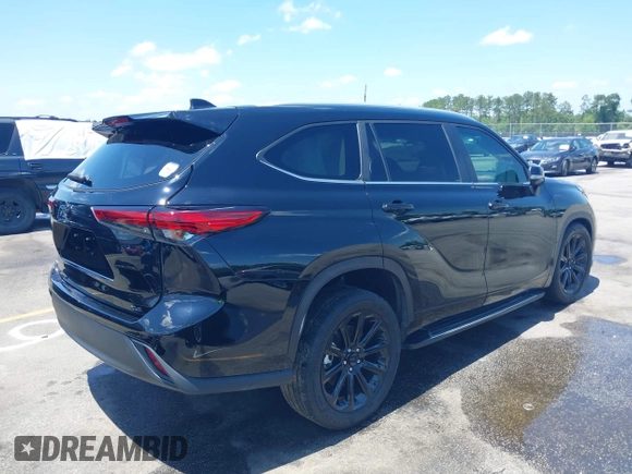 2023 Toyota Highlander L with VIN 5TDKDRAH5PS024582, listed as a IAAI auction lot 42307836 with 40,512 mi miles and . Bid and sale history available at DreamBid. Image 4.