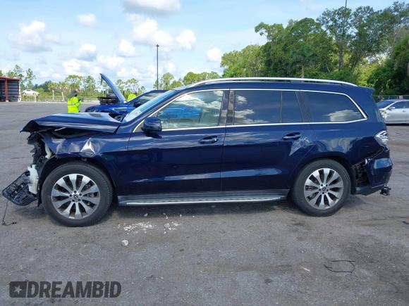 2019 Mercedes-Benz GLS 450 with VIN 4JGDF6EE7KB229169, listed as a IAAI auction lot 42558733 with 21,477 mi miles and . Bid and sale history available at DreamBid. Image 15.
