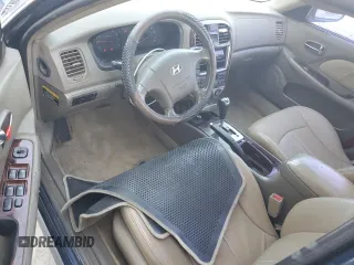 2005 Hyundai Sonata GLS with VIN KMHWF35H65A122447, listed as a Copart auction lot 46648555 with 121,394 mi miles and Salvage Title. Bid and sale history available at carsss.com. Image 8.