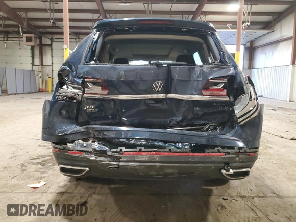 2023 Volkswagen Atlas SE with VIN 1V2KP2CA0PC546924, listed as a Copart auction lot 77533534 with 47,127 mi miles and Salvage title. Bid and sale history available at DreamBid. Image 6.