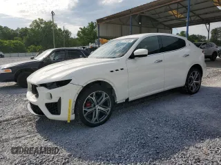 2021 Maserati Levante GT with VIN ZN661XUAXMX372301, listed as a Copart auction lot 57548054 with 68,726 mi miles and Salvage Title. Bid and sale history available at carsss.com. Image 1.