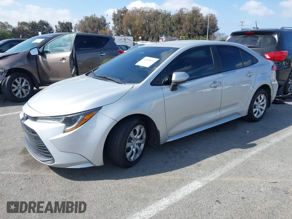 2023 Toyota Corolla LE with VIN 5YFB4MDEXPP042461, listed as a IAAI auction lot 41914637 with 66,651 mi miles. Bid and sale history available at carsss.com. Image 17.
