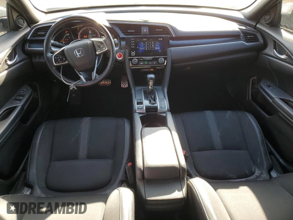2020 Honda Civic Sedan Sport with VIN 19XFC2F85LE209319, listed as a Copart auction lot 48481385 with 58,457 mi miles and Salvage Title. Bid and sale history available at carsss.com. Image 8.
