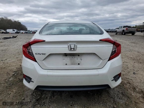 2016 Honda Civic Sedan EX with VIN 19XFC2F7XGE047393, listed as a Copart auction lot 49850215 with 91,223 mi miles and Salvage Title. Bid and sale history available at carsss.com. Image 6.