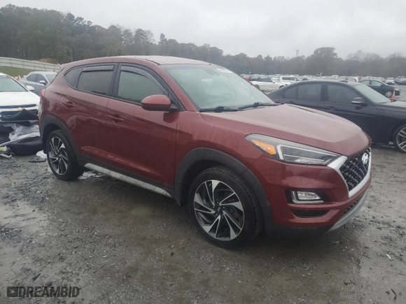 2019 Hyundai Tucson SEL with VIN KM8J3CAL6KU873362, listed as a Copart auction lot 79207334 with 58,674 mi miles and Salvage Title. Bid and sale history available at carsss.com. Image 4.