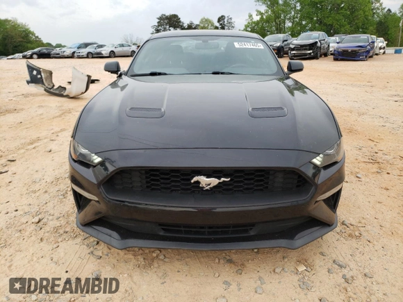 2019 Ford Mustang EcoBoost with VIN 1FA6P8TH2K5204011, listed as a Copart auction lot 52417465 with 61,021 mi miles and Salvage Title. Bid and sale history available at carsss.com. Image 5.