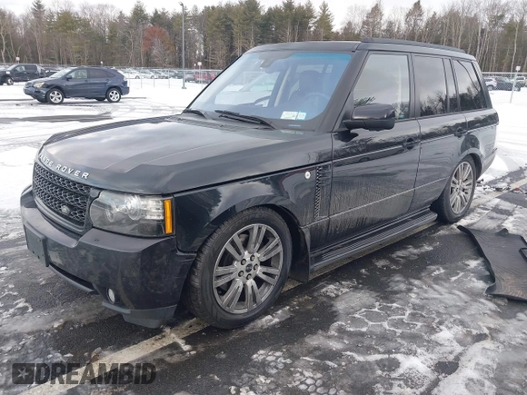 2012 Land Rover Range Rover HSE Lux z VIN SALMF1D49CA371040, wystawiony jako IAAI lot #41474438 z przebiegiem 138 013 mil mil oraz . Historia ofert i sprzedaży dostępna na DreamBid. Obrazek 2.
