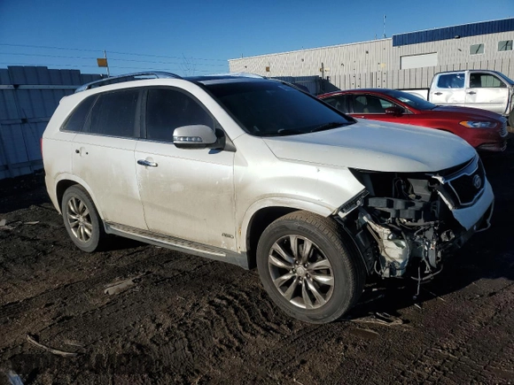 2013 Kia Sorento SX with VIN 5XYKWDA23DG381678, listed as a Copart auction lot 46503395 with 119,364 mi miles and Salvage Title. Bid and sale history available at carsss.com. Image 4.