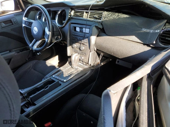 2014 Ford Mustang V6 with VIN 1ZVBP8AM1E5258846, listed as a Copart auction lot 49607335 with 98,627 mi miles and Salvage Title. Bid and sale history available at carsss.com. Image 8.
