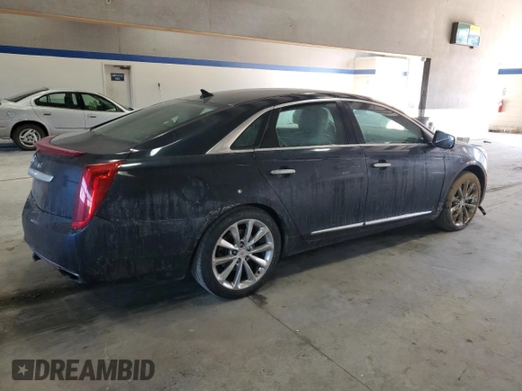 2014 Cadillac XTS Luxury with VIN 2G61M5S35E9161635, listed as a Copart auction lot 46512185 with 136,270 mi miles and Clean Title. Bid and sale history available at DreamBid. Image 3.
