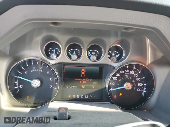 2016 Ford F-250 Lariat with VIN 1FT7W2B60GEA05495, listed as a Copart auction lot 52885575 with 113,520 mi miles and Salvage title. Bid and sale history available at DreamBid. Image 9.