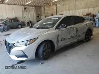 2020 Nissan Sentra SV with VIN 3N1AB8CV1LY210513, listed as a Copart auction lot 62696135 with 66,025 mi miles and Salvage title. Bid and sale history available at DreamBid. Image 1.