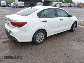 2018 Kia Rio LX with VIN 3KPA24ABXJE071866, listed as a IAAI auction lot 42099471 with 170,697 mi miles. Bid and sale history available at carsss.com. Image 4.