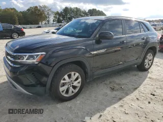 2021 Volkswagen Atlas S z VIN 1V2GC2CA9MC204241, wystawiony jako Copart lot #80107084 z przebiegiem 57 994 mil mil oraz Szkoda całkowita • Salvage title. Historia ofert i sprzedaży dostępna na DreamBid. Obrazek 1.