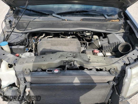 2012 Honda Pilot EX-L with VIN 5FNYF3H68CB034298, listed as a Copart auction lot 53504215 with 160,352 mi miles and Salvage title. Bid and sale history available at DreamBid. Image 12.