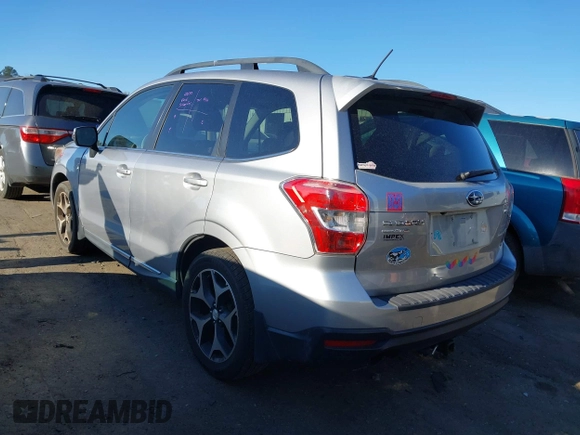 2015 Subaru Forester 2.0XT Touring with VIN JF2SJGWC7FH511989, listed as a IAAI auction lot 41888571 with 135,501 mi miles. Bid and sale history available at carsss.com. Image 3.
