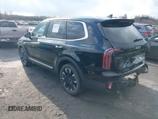 2024 Kia Telluride SX Prestige X-Pro with VIN 5XYP5DGC9RG508532, listed as a IAAI auction lot 41055717 with 4,808 mi miles and . Bid and sale history available at DreamBid. Image 3.