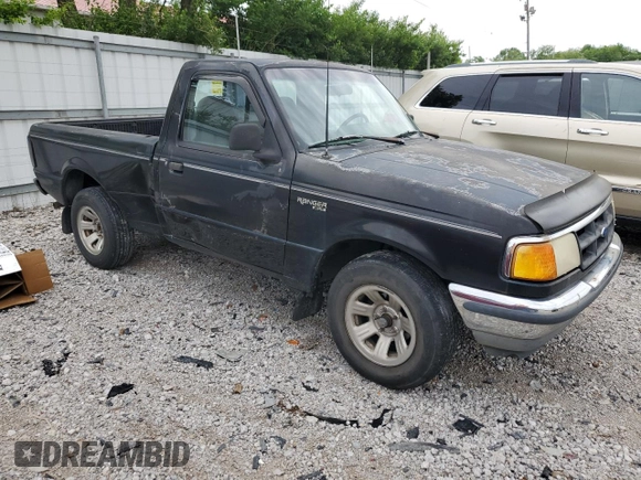 1994 Ford Ranger Splash with VIN 1FTCR10A8RUE28566, listed as a Copart auction lot 57204925 with 189,682 mi miles and Salvage title. Bid and sale history available at DreamBid. Image 4.