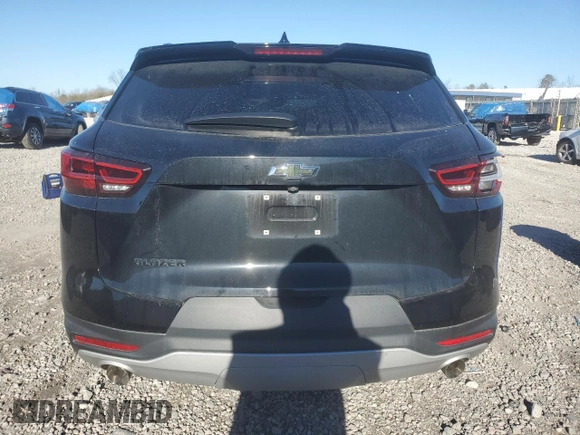 2023 Chevrolet Blazer LT with VIN 3GNKBDRS8PS181244, listed as a Copart auction lot 88360325 with 34,254 mi miles and Salvage title. Bid and sale history available at DreamBid. Image 6.