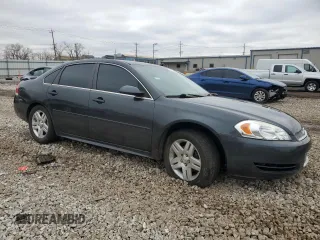 2012 Chevrolet Impala LT Retail with VIN 2G1WB5E32C1300905, listed as a Copart auction lot 51170975 with 164,345 mi miles and Salvage Title. Bid and sale history available at DreamBid. Image 4.