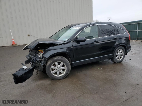 2008 Honda CR-V EX-L with VIN JHLRE48718C016710, listed as a Copart auction lot 52093745 with 8,299 mi miles and Salvage Title. Bid and sale history available at carsss.com. Image 1.