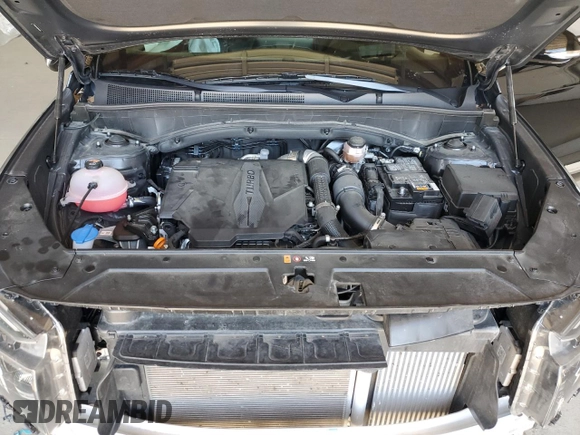 2022 Hyundai Santa Fe Calligraphy with VIN 5NMS54AL0NH457134, listed as a Copart auction lot 50170325 with 25,818 mi miles and Salvage title. Bid and sale history available at DreamBid. Image 11.