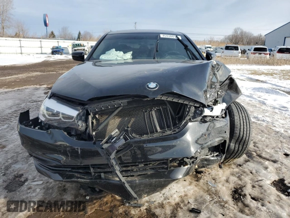 2017 BMW 5 Series 530i xDrive with VIN WBAJA7C39HG905000, listed as a Copart auction lot 45930815 with 66,204 mi miles and Salvage Title. Bid and sale history available at carsss.com. Image 5.