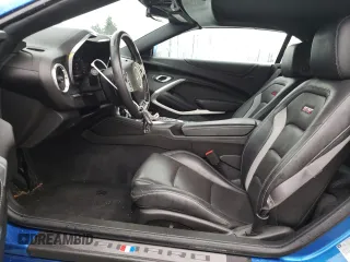 2017 Chevrolet Camaro 2SS with VIN 1G1FH3D76H0130722, listed as a Copart auction lot 87033954 with 35,600 mi miles and Salvage title. Bid and sale history available at DreamBid. Image 7.