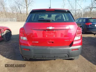 2015 Chevrolet Trax LS with VIN KL7CJKSB5FB061777, listed as a IAAI auction lot 41764889 with 179,410 mi miles. Bid and sale history available at carsss.com. Image 16.