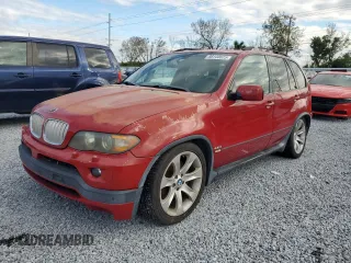 2005 BMW X5 4.8is with VIN 5UXFA93575LE82766, listed as a Copart auction lot 88140625 with 146,739 mi miles and Salvage Title. Bid and sale history available at carsss.com. Image 1.