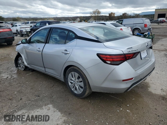 2022 Nissan Sentra S with VIN 3N1AB8BV0NY279102, listed as a Copart auction lot 79429234 with 34,953 mi miles and Salvage Title. Bid and sale history available at carsss.com. Image 2.